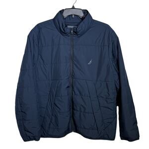 Nautica Men's Navtech Water-Resistant Jacket - Navy XXL $188